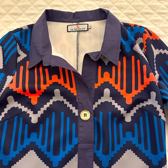 CK Bradley, colorful geometric pattern dress - Picture 2 of 5